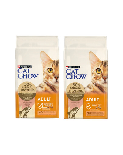 PURINA Cat Chow Adult salmon & tuna 30 kg (2 x 15 kg)