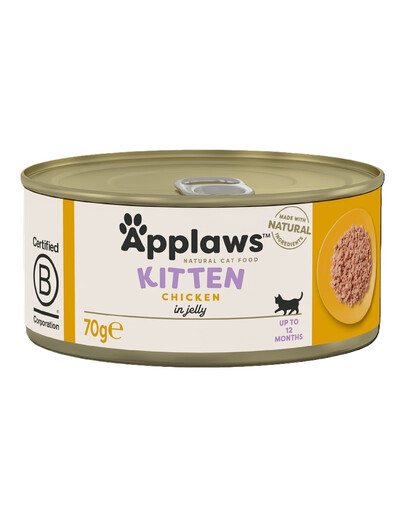 Kurczak w galarecie 70 g mokra karma dla kociąt