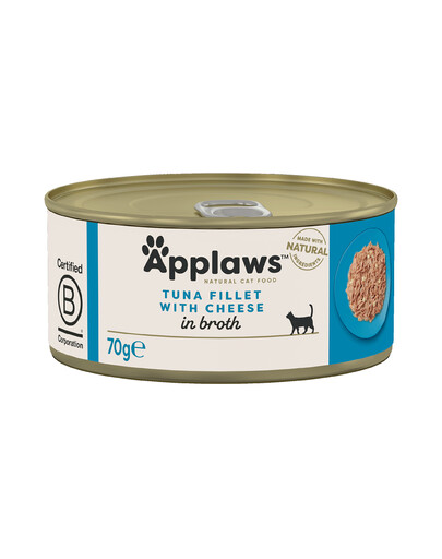APPLAWS Cat Adult Tuna with Cheese in Broth tuńczyk z serem w bulionie 70 g