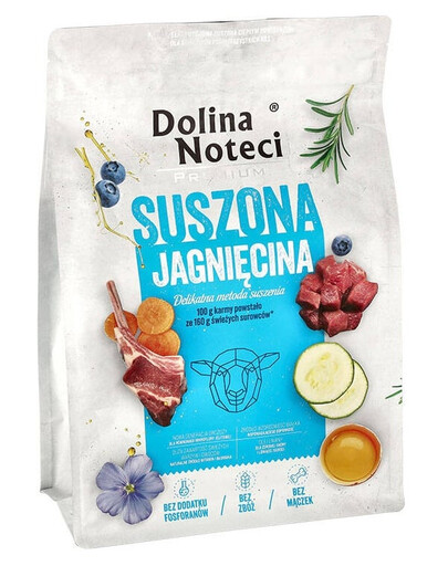 DOLINA NOTECI Premium Jahňacina suchá strava pre psa 3 kg