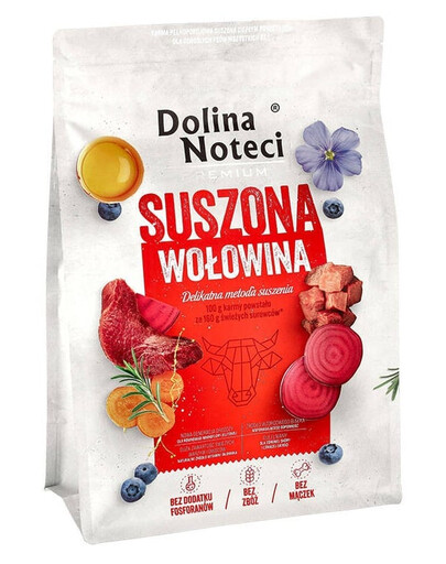 DOLINA NOTECI Premium Hovädzina sušené krmivo pre psa 3 kg