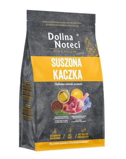 DOLINA NOTECI Premium Sterilised Kačka sušené krmivo pre sterilizované mačky 2 kg