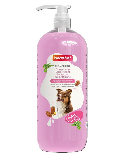 BEAPHAR Shampoo Long Coat 1 l šampón pre psov s dlhými vlasmi