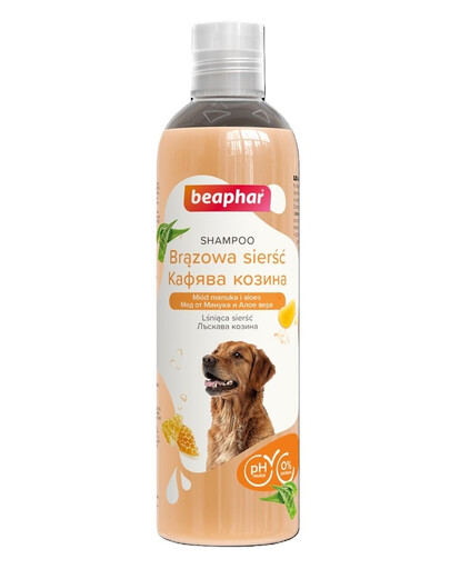 BEAPHAR Shampoo Brown Coat 250 ml šampón pre tmavú a čiernu srsť pre psov