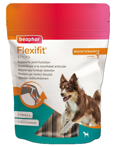 BEAPHAR Flexifit Sticks Dog 175 g maškrty na kĺby pre psov