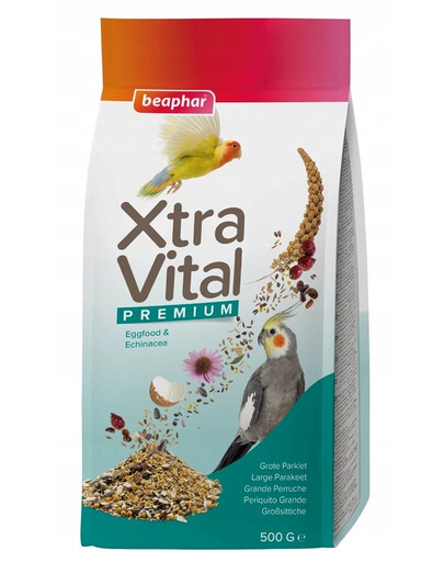XtraVital Large Parakeet 500 g kompletna karma dla dużych papużek