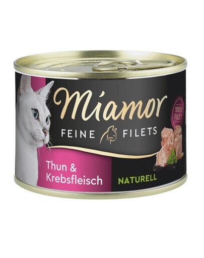 Feline Filets filety tuńczyka i kraba w sosie własnym 156 g