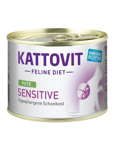 Feline Diet Sensitive Indyk 185 g