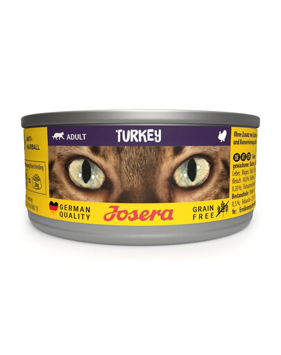 JOSERA Adult Turkey 85g mokré krmivo pre mačky s morčacím mäsom