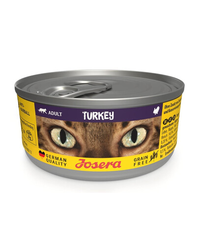 JOSERA Adult Turkey 85g mokré krmivo pre mačky s morčacím mäsom
