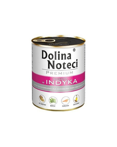 DOLINA NOTECI Prémiová zmes chutí bohatá na jahňacie a morčacie mäso 800g