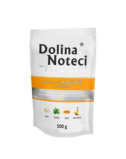 DOLINA NOTECI Prémiový mix chutí Bohatý na tresku s brokolicou a kačicu s tekvicou 20x500 g
