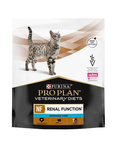 PURINA PRO PLAN Veterinary Diets Feline NF Renal Function Advanced Care 350 g suchá strava pre mačky s chronickou zlyhaním obličiek