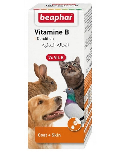 BEAPHAR Vitamínový komplex B Sada vitamínov B 50 ml