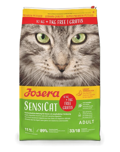 JOSERA SensiCat pre citlivé mačky 10 kg
