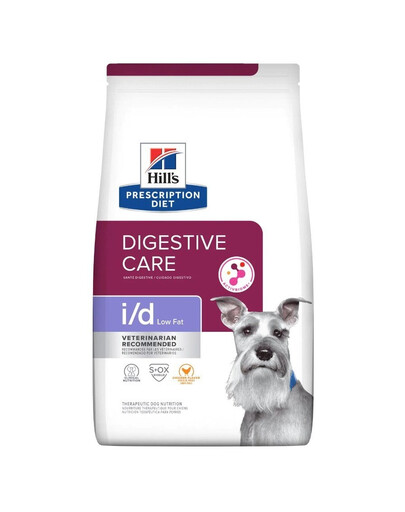 HILL'S Prescription Diet Digestive Care i/d ActivBiome Canine Low Fat kuracie 4x1,5 kg pre psov s citlivým tráviacim systémom