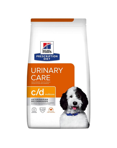 HILL'S Prescription Diet Canine c/d Multicare 2x1,5 kg krmivo pre psov s ochoreniami močových ciest