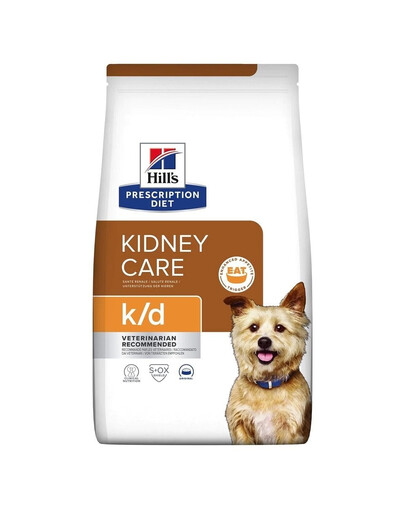 HILL'S Prescription Diet Canine k/d 4x1,5 kg krmivo pre psov s ochorením obličiek