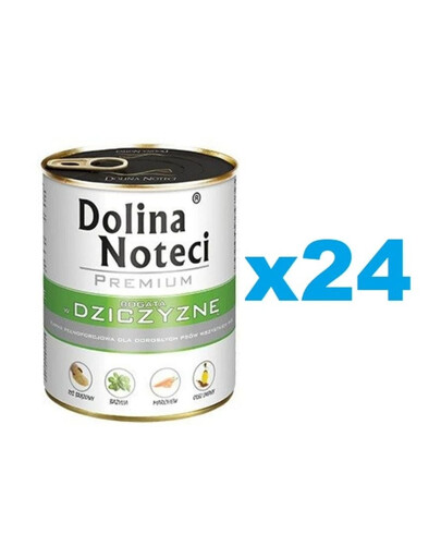 DOLINA NOTECI Premium Bohaté na zverinu 24x800g