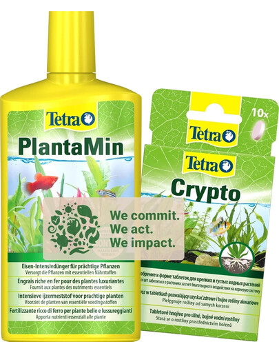TETRA hnojivo pre akváriové rastliny PlantaMin 500 ml + Crypto 10 tabliet hnojivo pre rastliny a korene ZADARMO