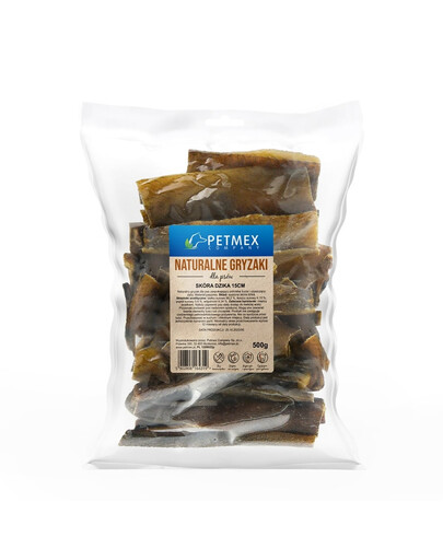 PETMEX Koža Diviaka 15cm 500g prírodná hračka pre psov