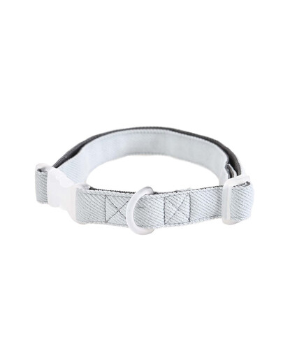 BARRY KING obojok Little Bears pre šteniatka a malé psy 1,5x25-40cm sivo-modrý