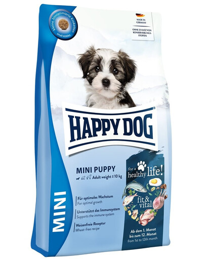 HAPPY DOG Fit & Vital Mini Puppy 4 kg granule pre šteniatka malých plemien