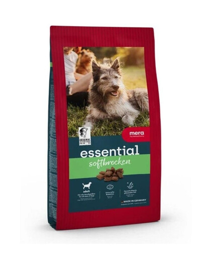 MERA Dog Essential Soft Brocken 12,5 kg polomokré krmivo pre dospelých psov s normálnou aktivitou