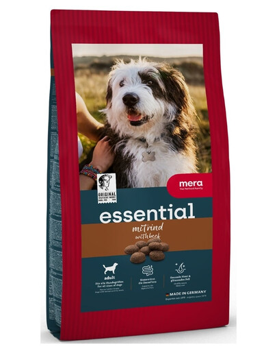 MERA Dog Essential Adult Beef 12,5 kg hovädzina suché krmivo pre psov