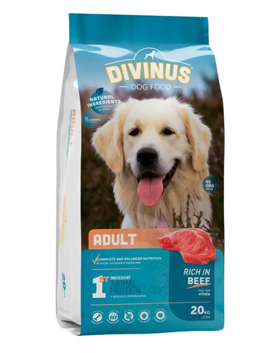 DIVINUS Adult krmivo pre dospelých psov 20 kg