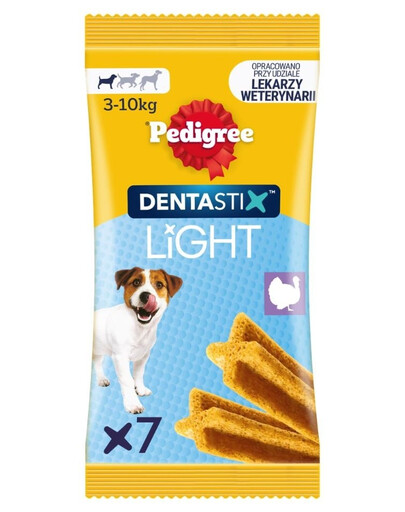 PEDIGREE Dentastix Light Dental Chews S 7 ks. dentálne pochúťky pre psov malých plemien