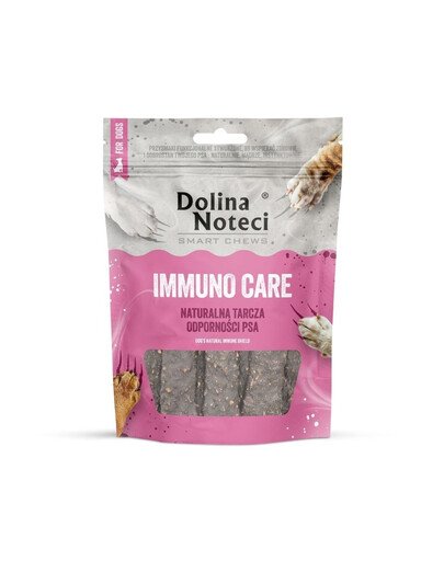 DOLINA NOTECI Smart Chews Immuno Care 10x100g sušené maškrty na podporu imunity pre psov