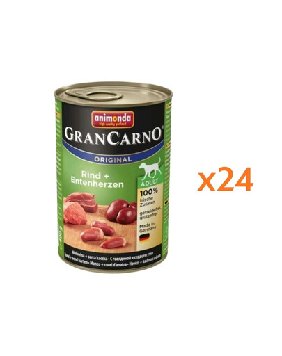 Grancarno puszka 0.4 kg indyk / kaczka