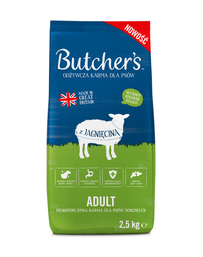 Butcher's Original, jahňacina 2,5kg