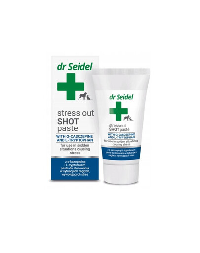DR SEIDEL Prípravok upokojujúci Stress out SHOT pasta pre psa a mačku op. 30g