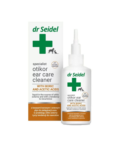 DR SEIDEL Otikor Tekutina na starostlivosť o uši 75ml