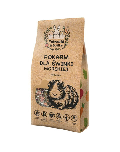 KUCHNIA SZEFA Futrzaki a Spoločnosť Bezobilné krmivo pre morčatá 10 kg