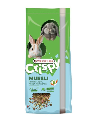 VERSELE-LAGA Crispy Muesli Rabbit 20 kg krmivo pre zakrpatené králiky