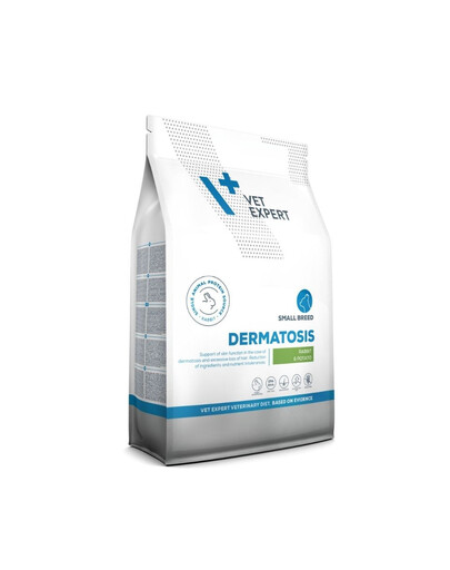 VET EXPERT Veterinary Diet Dermatosis Rabbit and Potato Small Breed 2 kg pre malé psy so dermatologickými problémami