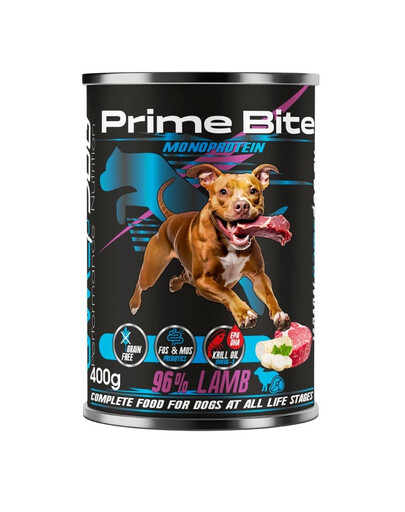GAME DOG Prime Bite Jahňacina s petržlenom 400g konzerva pre psov v každom veku