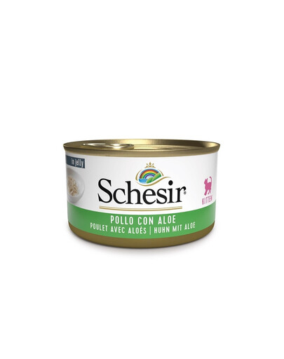 SCHESIR Kurča S Aloe Vera Pre Mačiatka 12x 85g