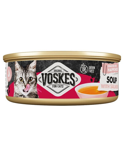 VOSKES Soup with Salmon 50 g polievka s lososom pre mačky