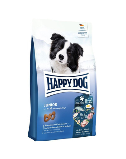 HAPPY DOG Fit and Vital Junior 4 kg suché krmivo pre šteniatka