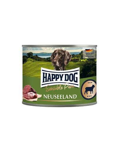HAPPY DOG Sensible Pur jahňacie 200g mokré krmivo pre psov