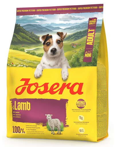 Lamb Adult Mini 900g monobiałkowa karma dla małych psów