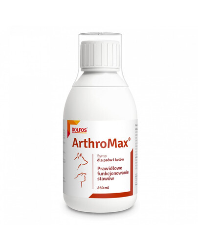 DOLFOS Arthromax 250ml preparát na kĺby pre psov a mačky