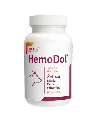 DOLFOS Dolvit Hemodol 90 tabl. vitamíny a minerály pre psov