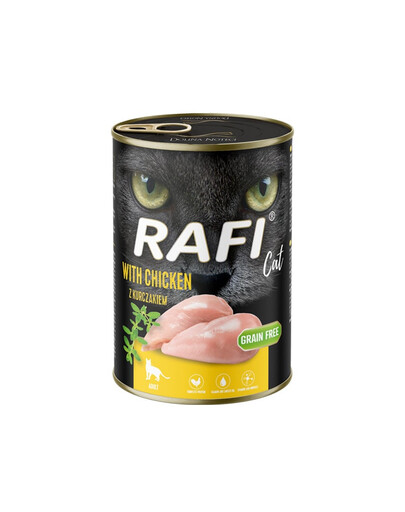 RAFI Cat Adult s kuracím mäsom 400 g mokrá strava pre mačky