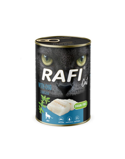 RAFI Cat Adult s treskou 400 g mokré krmivo pre mačky