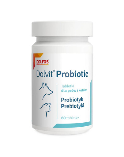 DOLFOS Dolvit Probiotic Mini 60 tabliet probiotikum pre psy a mačky
